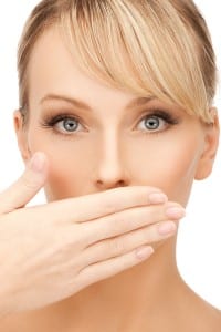Embarrassed by your smile? Make sure you're getting regular teeth cleanings from your dentist! Source: Big Stock Photo